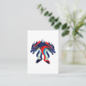 ドラゴンファンタジーアートドラゴン 名刺 (スタンド正面)