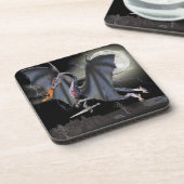 ドラゴンファンタジーアート コースター (左側)