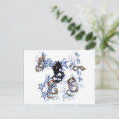 ドラゴンファンタジーアート ポストカード (スタンド正面)