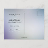 ドラゴンファンタジーチャイルド誕生日はがき ポストカード (裏面)