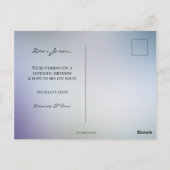 ドラゴンファンタジーチャイルド誕生日はがき ポストカード (裏面)