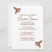 ドラゴンファンタジーブライダルシャワー招待 招待状 (正面)