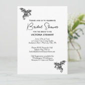 ドラゴンファンタジーホワイトブライダルシャワー 招待状 (スタンド正面)