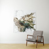 ドラゴンファンタジー絵画動物の野生動物アウトドア タペストリー (インサイチュ(横))