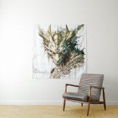 ドラゴンファンタジー絵画動物の野生動物アウトドア タペストリー (インサイチュ)