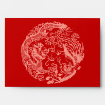 ドラゴンフェニックス中国のレッド結婚ズ差出人住所