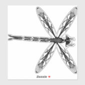 ドラゴンフライからシフター:ジーとダックス小説 シール (シート)