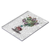 ドラゴンフライとティーカップのドド ノートブック (左側)