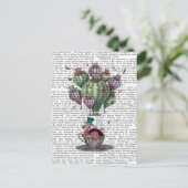 ドラゴンフライとティーカップのドド ポストカード (スタンド正面)