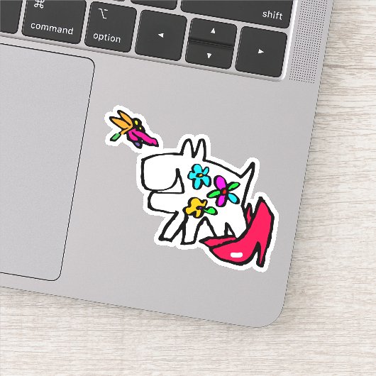 ドラゴンフライとドギー楽しむ歩くドードル シール (詳細)