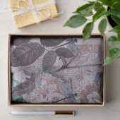 ドラゴンフライとパープルフローラ新聞社 薄葉紙 (ギフト)