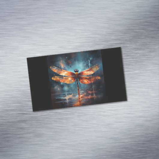 ドラゴンフライのタイルのコースター マグネット名刺 (インサイチュ)