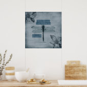 ドラゴンフライの夢の幻想 ポスター (キッチン)