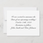 ドラゴンフライの夢は日付を保存 セーブザデート (裏面)