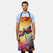 ドラゴンフライの旅 エプロン (着用した状態)