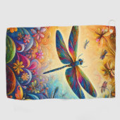 ドラゴンフライの旅 ゴルフタオル (横)