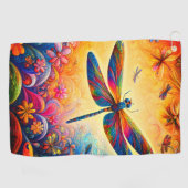 ドラゴンフライの旅 ゴルフタオル (横)