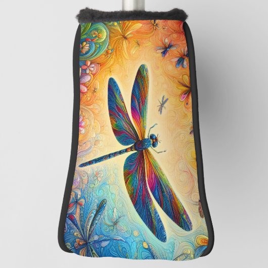 ドラゴンフライの旅 ゴルフヘッドカバー (回転90)