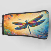 ドラゴンフライの旅 ゴルフヘッドカバー (正面)