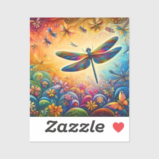 ドラゴンフライの旅 シール (シート)