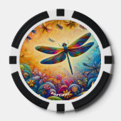 ドラゴンフライの旅 ポーカーチップ (正面)