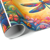 ドラゴンフライの旅 ラッピングペーパー (ロールコーナー)