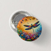 ドラゴンフライの旅 缶バッジ (正面&裏面)