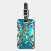 ドラゴンフライの泡 ラゲッジタグ (正面縦)