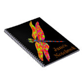 ドラゴンフライアートイラストレーション ノートブック (右側)