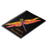 ドラゴンフライアートイラストレーション ノートブック (左側)