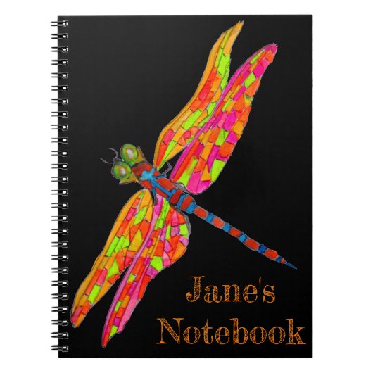 ドラゴンフライアートイラストレーション ノートブック (正面)