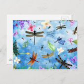 ドラゴンフライアートノーラケルシー ポストカード (正面/裏面)