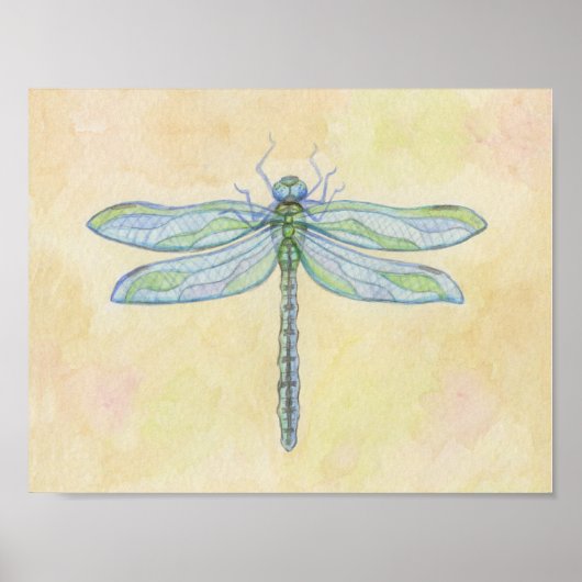 ドラゴンフライアートプリント ポスター (正面)