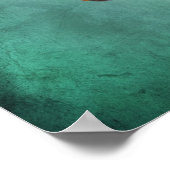 ドラゴンフライウィング万華鏡のように千変万化するパターンマンダラプリント ポスター (角)