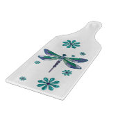 ドラゴンフライエレガントジュエードフォークアート カッティングボード (角)