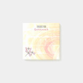 ドラゴンフライオーバーパステルカラーカスタム抽象芸術 ポストイット (正面)