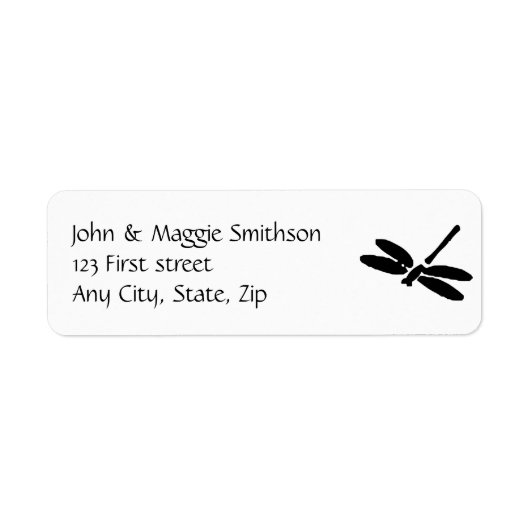 ドラゴンフライカスタムラベル ラベル (正面)