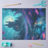 ドラゴンフライキャッスルティッシュペーパー 薄葉紙 (クラフト)