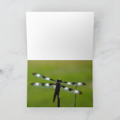 ドラゴンフライグリーティングカード カード (内部)