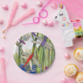 ドラゴンフライサマー紙プレート ペーパープレート (パーティー)