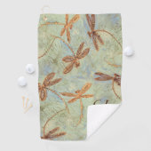 ドラゴンフライダンス金ゴールドゴルフタオル ゴルフタオル (インサイチュ)