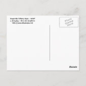 ドラゴンフライティファニースタイルはがき ポストカード (裏面)