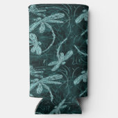 ドラゴンフライディスコミッドナイトブルー スリム缶クーラー (裏面)