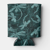 ドラゴンフライディスコミッドナイトブルー 缶クーラー (正面)