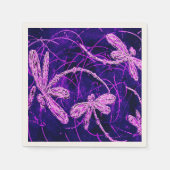 ドラゴンフライディスコ スタンダードカクテルナプキン (正面)