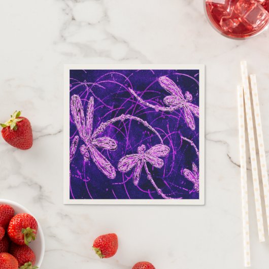 ドラゴンフライディスコ スタンダードカクテルナプキン (インサイチュ)