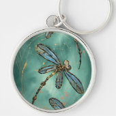 ドラゴンフライトマートルグリーン キーホルダー (正面)