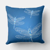 ドラゴンフライドリームドラゴンフライ引用文20"枕 クッション (裏面)