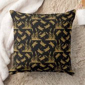 ドラゴンフライパターン(の模様が)あるデコール クッション (ブランケット)