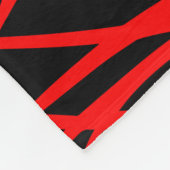 ドラゴンフライパターン(の模様が)あるデコール フリースブランケット (角)